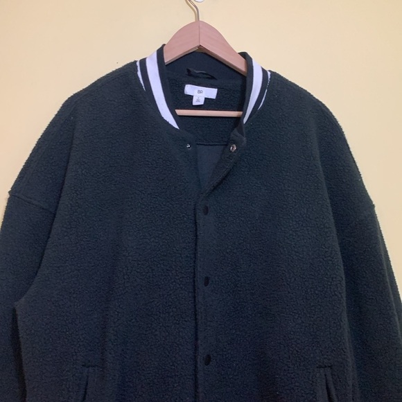 BP. | High Pile Fleece Unisex Varsity Casual Bomber Baseball Letterman Jacket M - Picture 4 of 17